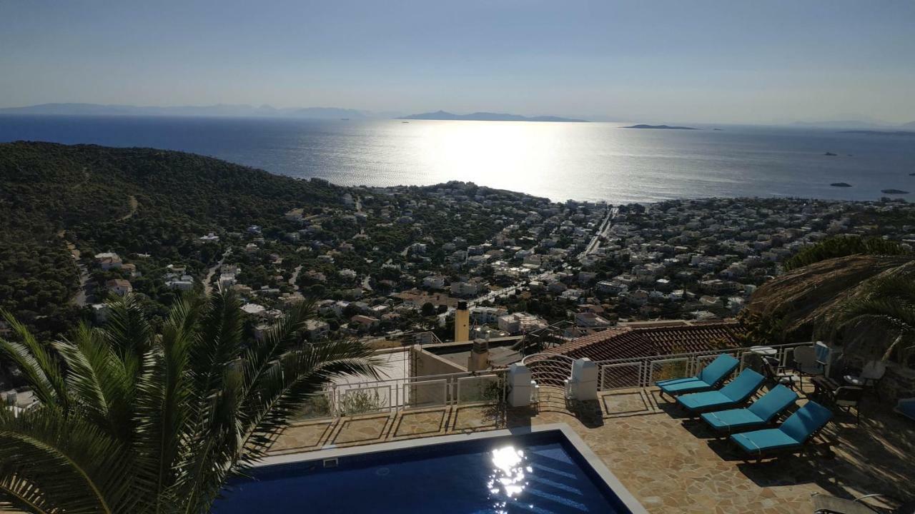 Infinity Blue Suite Saronida Extérieur photo